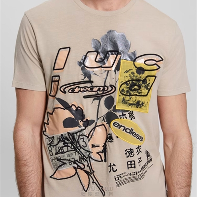 商場品牌-短袖-T恤