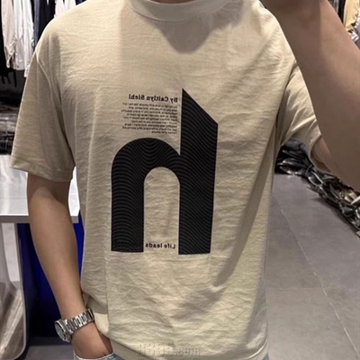 市場上裝-T恤-休閑T恤
