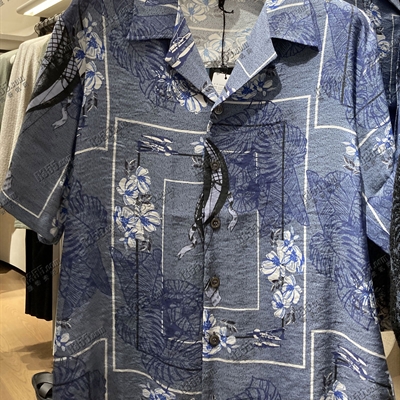 商場品牌-短袖-襯衫【實拍】