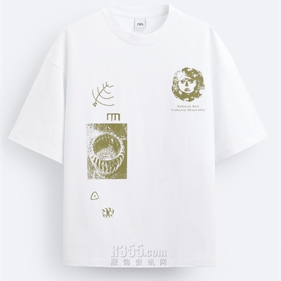 商場品牌-短袖-T恤