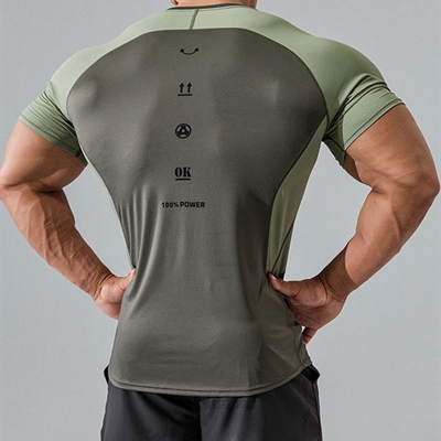 運動品牌-T恤-男運動T恤
