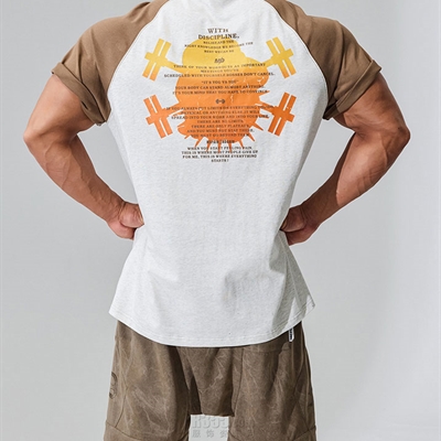 運動品牌-T恤-男運動T恤