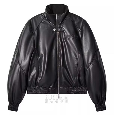 商場品牌-皮衣-皮衣