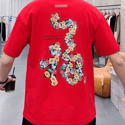 市場上裝-T恤-休閑T恤