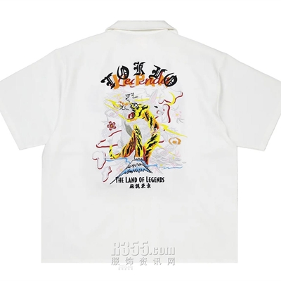 商場品牌-短袖-襯衫