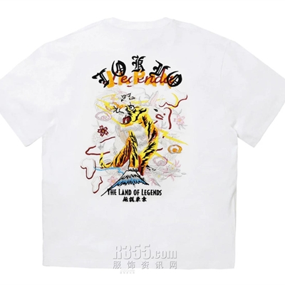 商場品牌-短袖-T恤
