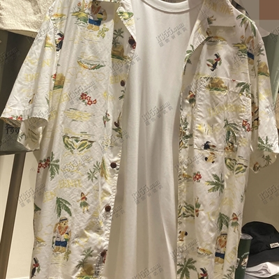 商場品牌-短袖-襯衫【實拍】