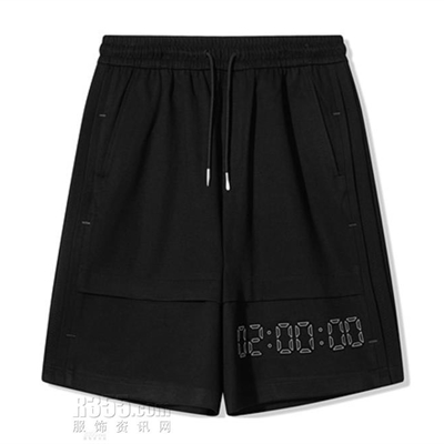 商場品牌-短褲-休閑褲