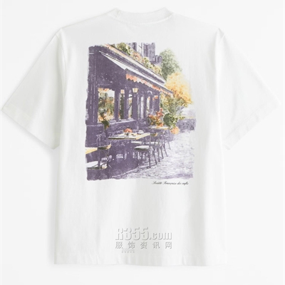 商場品牌-短袖-T恤