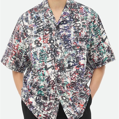 商場品牌-短袖-襯衫